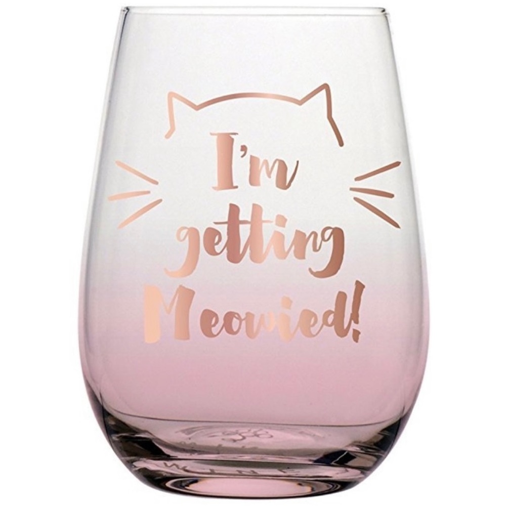 I’m getting Meowied wine glass